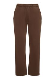 Pantaloni Dritti Brunette In Felpa