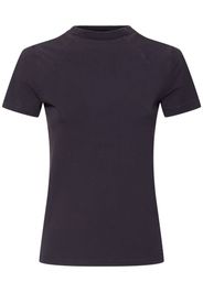 T-shirt In Cotone Stretch