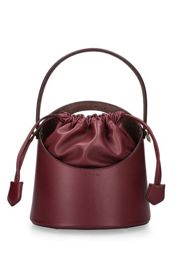 Borsa Media Saturno In Pelle