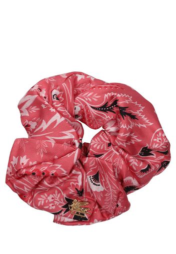 Scrunchie In Twill Di Seta