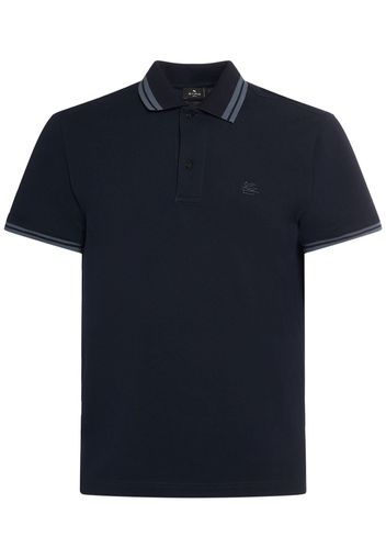 Polo In Cotone Con Logo