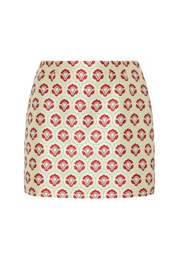 Jacquard Mini Skirt