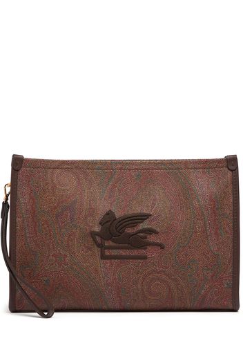 Borsa Pouch In Misto Cotone