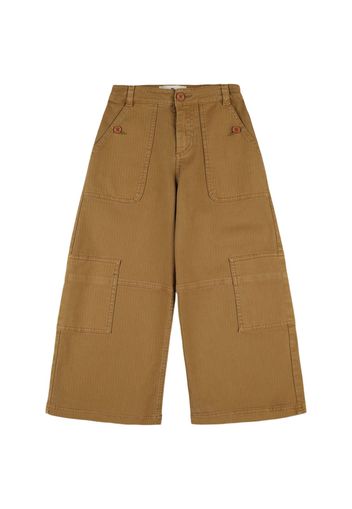 Pantaloni Cargo In Cotone Stretch