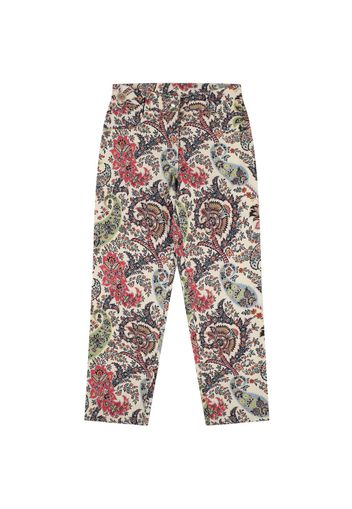 Pantaloni In Cotone Stretch