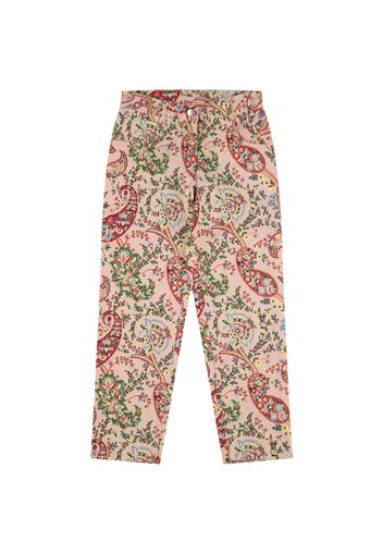 Pantaloni In Cotone Stretch