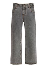 ETRO patchwork straight-leg jeans - Blu