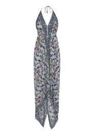 Printed Viscose Long Dress