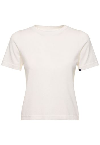 T-shirt Tina In Cotone E Cashmere