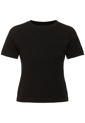 T-shirt Tina In Cotone E Cashmere