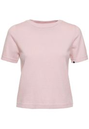 T-shirt Tina In Cotone E Cashmere