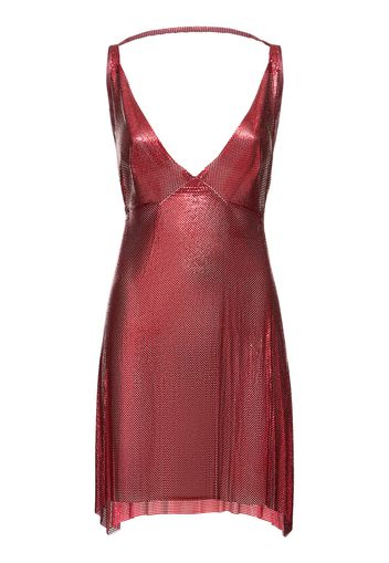 Vestito Kelly In Mesh Metallizzato