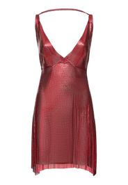 Vestito Kelly In Mesh Metallizzato