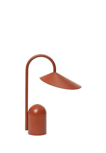 Oxide Red Arum Portable Lamp