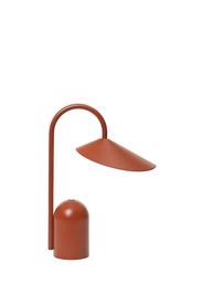 Oxide Red Arum Portable Lamp