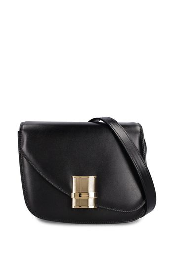 Borsa Piccola Oyster Flap In Pelle