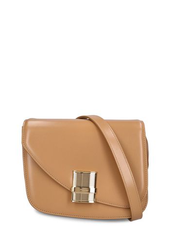 Borsa Piccola Oyster Flap In Pelle