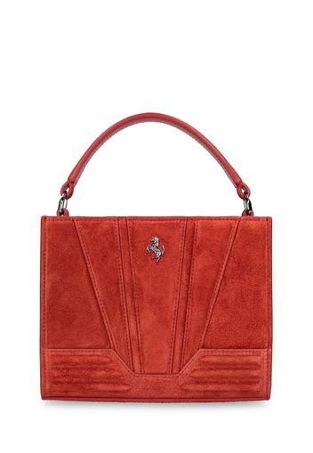 Micro Suede Leather Tote Bag