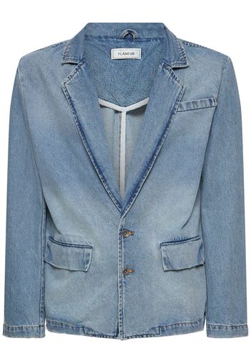 Blazer In Denim Leggero