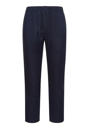 Pantaloni Chino In Lino