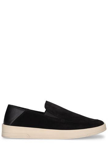 Sneakers Slip-on Telo In Camoscio