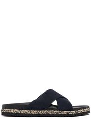 Breno Double Strap Suede Sandals