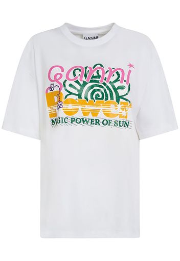 T-shirt Guture Heavy Sun In Cotone