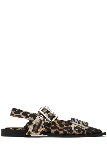 Ballerine Feminine Stampa Leopardo