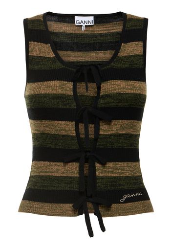 Ribbed Wool Tank Top