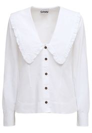 Camicia In Popeline Di Cotone Organico