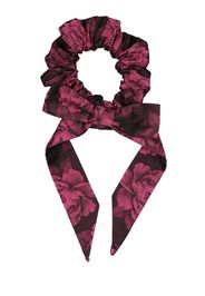 Scrunchie Jacquard Con Fiocco