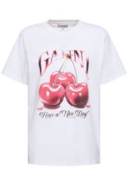 Cherry Print Organic Cotton T-shirt