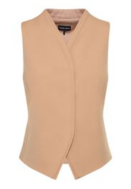 Gilet In Crepe Di Seta