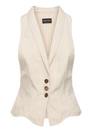 Gilet In Misto Cotone / Cutout