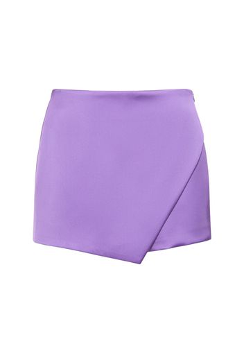 Skort Asimmetrica In Raso