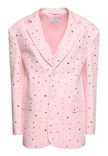 Embellished Cotton Blend Jacket