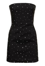 Embellished Strapless Mini Dress