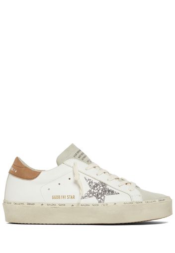 Sneakers Hi Star In Pelle 20mm