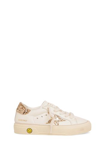 Sneakers May In Pelle / Glitter