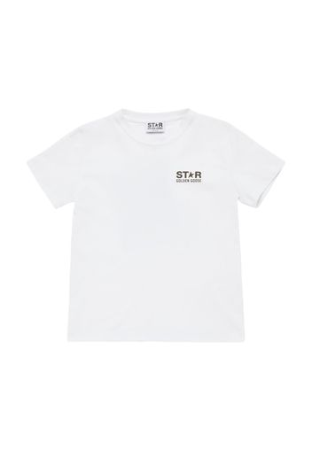 T-shirt Star In Cotone Con Logo