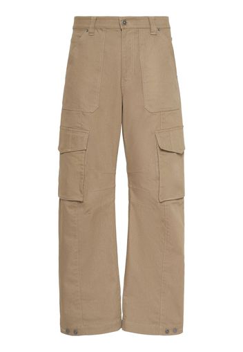 Pantaloni Cargo Golden In Misto Cotone