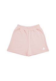 Shorts In Felpa Di Misto Cotone