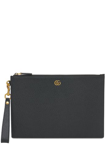 Pochette "gg Marmont" In Pelle