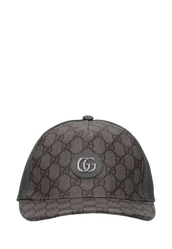 Cappello Baseball In Misto Cotone Gg