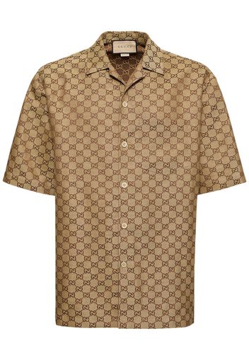 Summer Gg Supreme Linen Blend Shirt