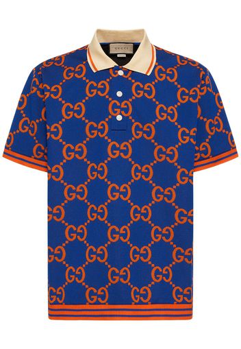 Gg Cotton Polo Shirt