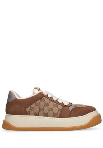 Sneakers Double Screener In Misto Cotone