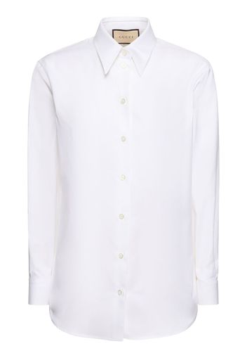 Camicia In Cotone Oxford