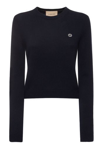 Wool Blend Crewneck Jumper