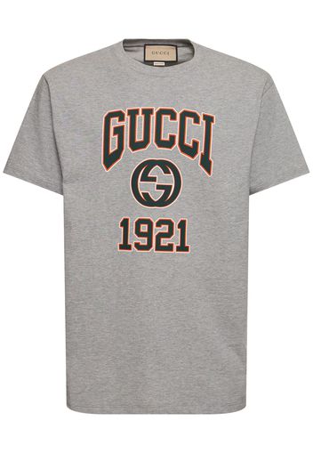 T-shirt Gg In Jersey Di Cotone